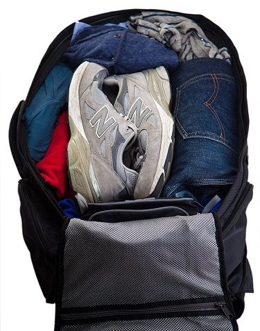 Tortuga Backpack Inside